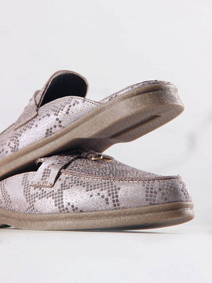 картинка Мюли ED'ART 1070.2614'be.  мамба мутон+коричневый от интернет магазина