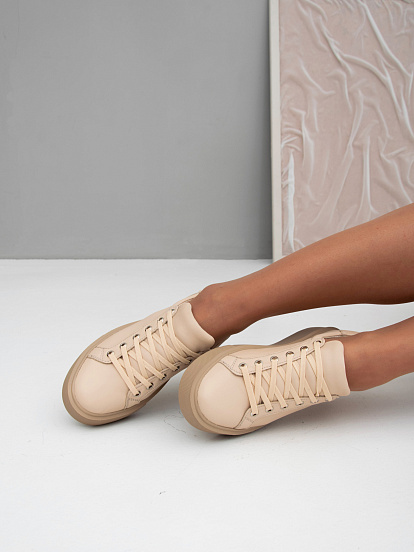 картинка Кеды ED'ART 128.Mikki'bе.Бежевый от интернет магазина