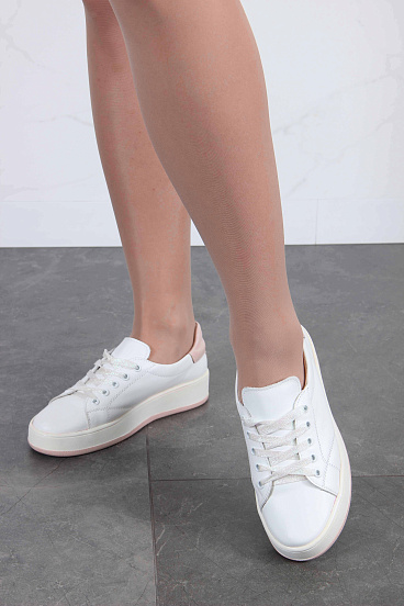 картинка Кеды ED'ART 131.143. Белый-розовый от интернет магазина