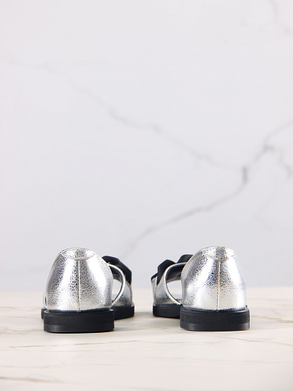 картинка Босоножки ED'ART 1024z.110z'bl.Серебро от интернет магазина