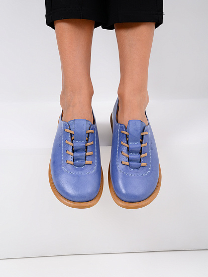 картинка Туфли ED'ART 107.ОКСЕ'br. Вакса джинс от интернет магазина