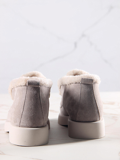 картинка Ботинки ED'ART 306.1593'be. каменный замша от интернет магазина