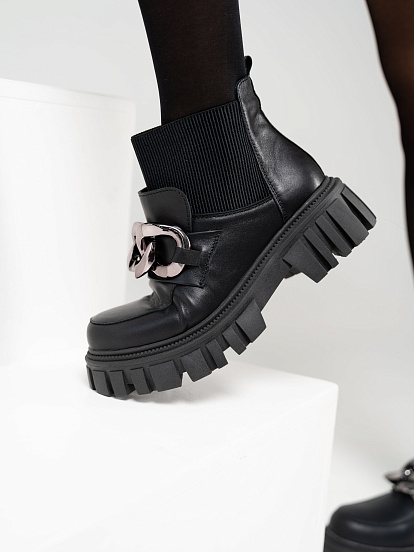 картинка Ботинки ED'ART 348.21153'bl. Черный от интернет магазина