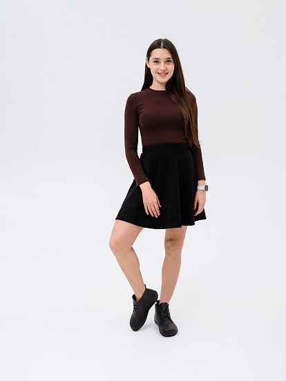 картинка Босоногие ботинки  ED'ART 208.NATA'bl.Темно-коричневая оттима от интернет магазина