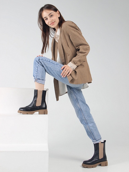 картинка Челси ED'ART 360.P.21074'nut. черный макс какао от интернет магазина