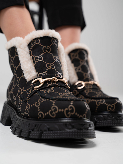 картинка Ботинки ED'ART 307. PODYUM141 'bl. черный гуччи от интернет магазина