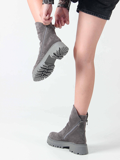 картинка Ботинки ED'ART 233.2094'gr.серый замок от интернет магазина