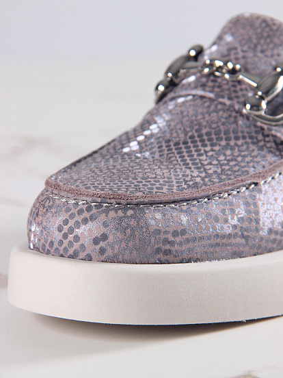 картинка Лоферы туфли ED'ART 174.1593'be.Мутон мамба от интернет магазина