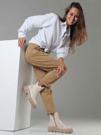 картинка Ботинки ED'ART 338.21153'be. beige от интернет магазина