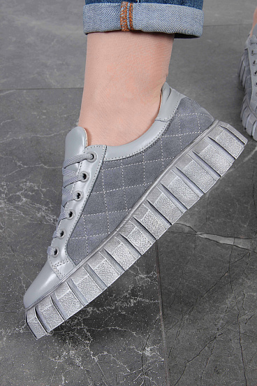картинка Кеды ED'ART 146.91505'gr.Серый от интернет магазина