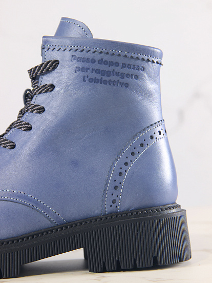 картинка Ботинки ED'ART 319.taskana'bl. Вакса джинс от интернет магазина