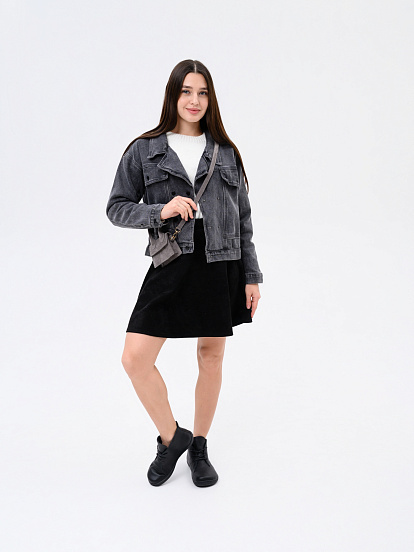 картинка Босоногие ботинки  ED'ART 208.NATA'bl.Черный флоттер от интернет магазина