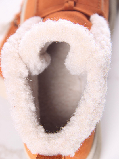 картинка Ботинки ED'ART 307.florida 'be.мандарин замша от интернет магазина