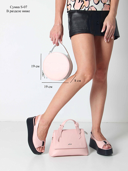 картинка Босоножки ED'ART 3020.22776'bl. Розовый ангел от интернет магазина