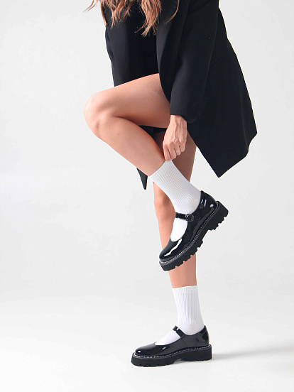 картинка Туфли полуботинки ED'ART 1003.5151'bl.Черный от интернет магазина