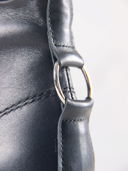 картинка Ботинки ED'ART 329.зиплайн'bl. черный от интернет магазина