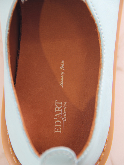 картинка Туфли ED'ART 107.ОКСЕ'br. Мята+коричневый от интернет магазина