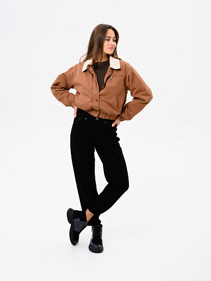 картинка Ботинки  ED'ART 305.927'bl. Вакса черная+черная замша от интернет магазина