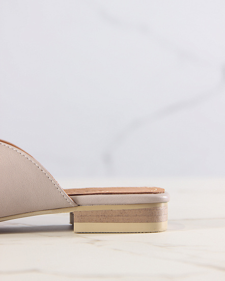 картинка Мюли ED'ART 1001.34104'be. Стар визон от интернет магазина