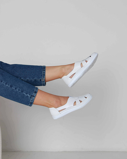 картинка Слипоны ED'ART 116.8000'w. white от интернет магазина