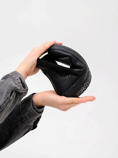 картинка Челси босоногие ED'ART 366.NATA'bl.Черный флоттер от интернет магазина