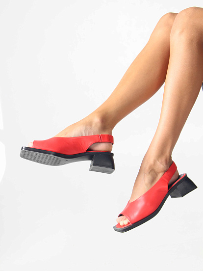 картинка Босоножки ED'ART 4001.16155'bl. Красный от интернет магазина