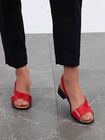 картинка Босоножки ED'ART 3051.21013'bl. Красный R от интернет магазина