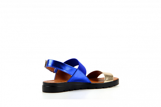 картинка Босоножки ED'ART 2021.115'bl.gold/blue от интернет магазина