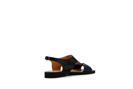 картинка Босоножки ED'ART 1053.110'bl.blue/black от интернет магазина