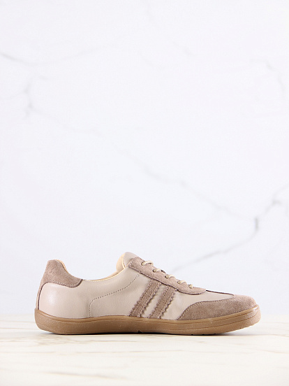 картинка Босоногие кеды ED'ART 184.nata'br.Визон+капучино замша от интернет магазина