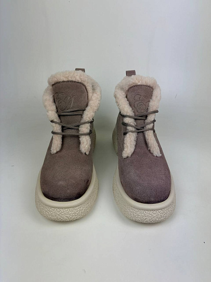 картинка Ботинки ED'ART 308.агата'w. капучино замша уценка от интернет магазина