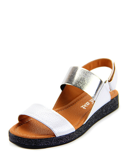 картинка Босоножки ED'ART 2021.159'bl. белый макс R от интернет магазина