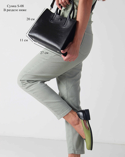 картинка Туфли ED'ART 160.madonna'bl.Черный авокадо от интернет магазина