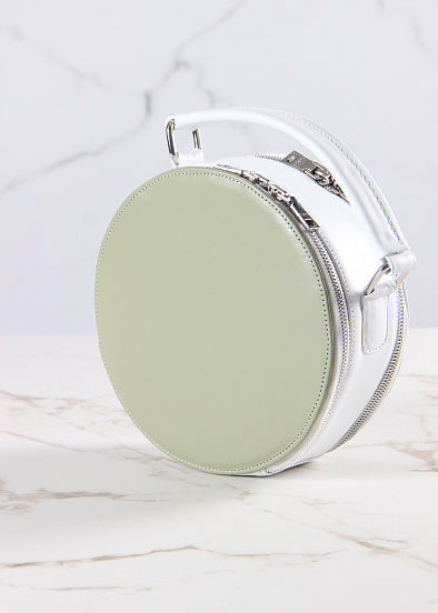 картинка Сумка-клатч ED'ART s07.белый авокадо от интернет магазина