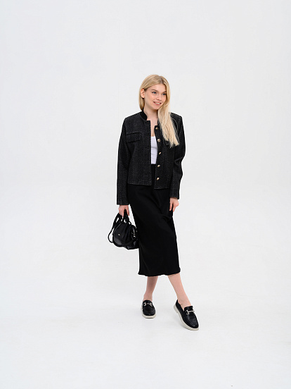 картинка Лоферы туфли ED'ART 172.1841'be. Черный кожа от интернет магазина