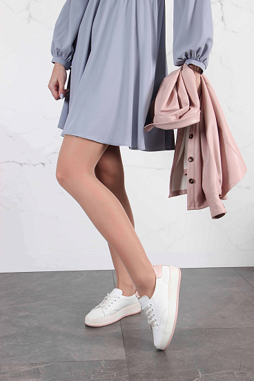 картинка Кеды ED'ART 131.143. Белый-розовый от интернет магазина