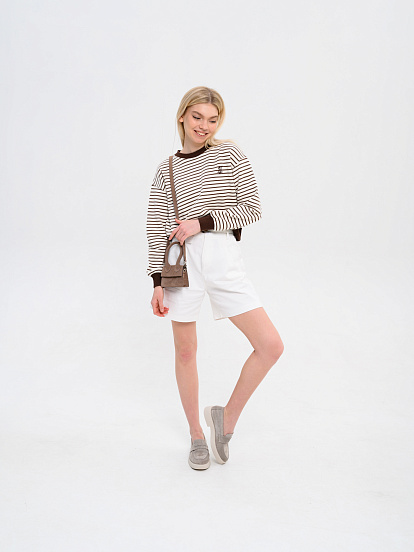 картинка Лоферы туфли ED'ART 176.1593'be. Каменный замша от интернет магазина