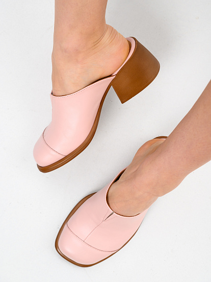 картинка Сабо ED'ART 5132.23663'br. розовый+коричневый от интернет магазина