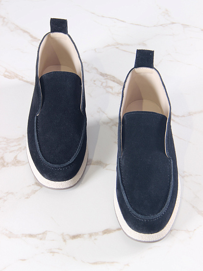 картинка Полуботинки  ED'ART 207.1607'be. черная замша от интернет магазина