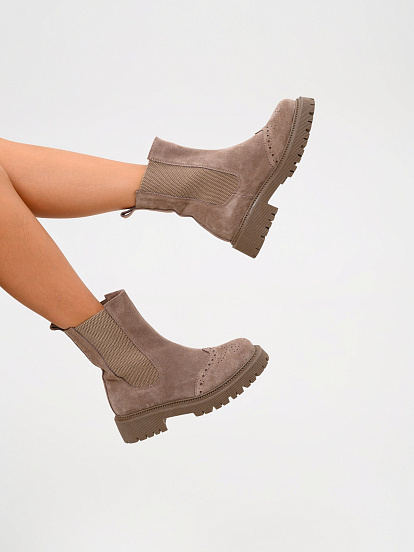 картинка Челси ED'ART 360.P.taskana'ka. Капучино замша от интернет магазина