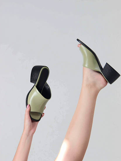 картинка Босоножки ED'ART 4012.23663'bl. Авокадо от интернет магазина