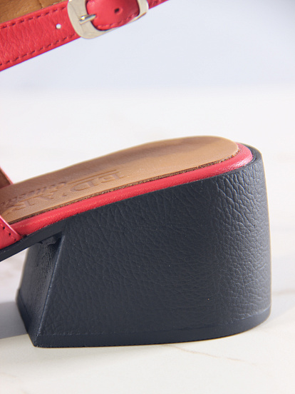 картинка Босоножки ED'ART 4013.23663'bl. Красный от интернет магазина