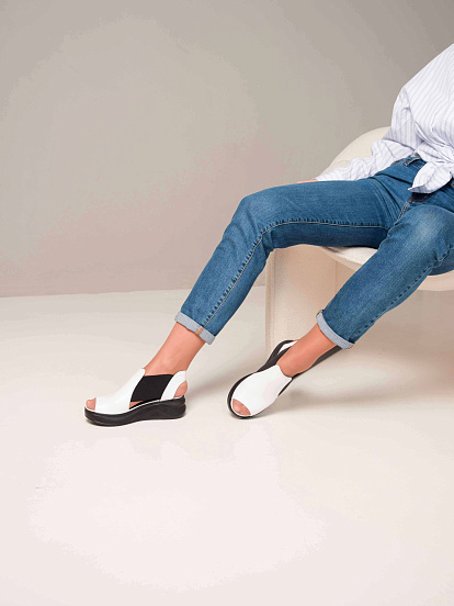 картинка Босоножки ED'ART 3024.9132'bl. Белый от интернет магазина