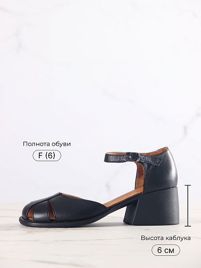 картинка Босоножки ED'ART 5033.23663'bl. Черный от интернет магазина