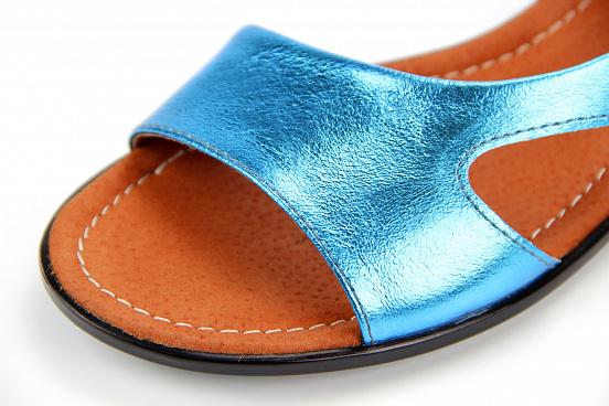 картинка Босоножки ED'ART 3051.312'bl.sea-laminato от интернет магазина