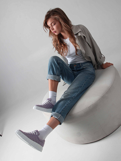 картинка Кеды ED'ART 146.91505'w.Lilac от интернет магазина