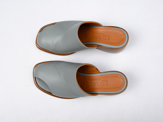 картинка Сабо ED'ART 5300.23663'be. Авокадо лион+коричневый от интернет магазина