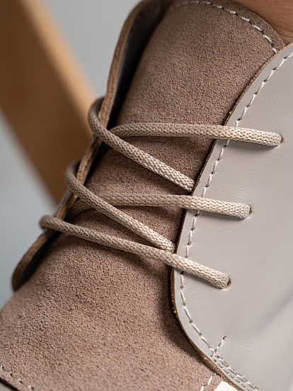 картинка Ботинки  ED'ART 305.927'be. бежевый латте капучино замша от интернет магазина