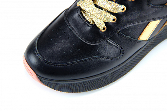 картинка Кроссовки ED'ART 132.omega'bl.black-gold от интернет магазина