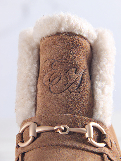 картинка Ботинки ED'ART 307. PODYUM141 'be.светло коричневый замша от интернет магазина